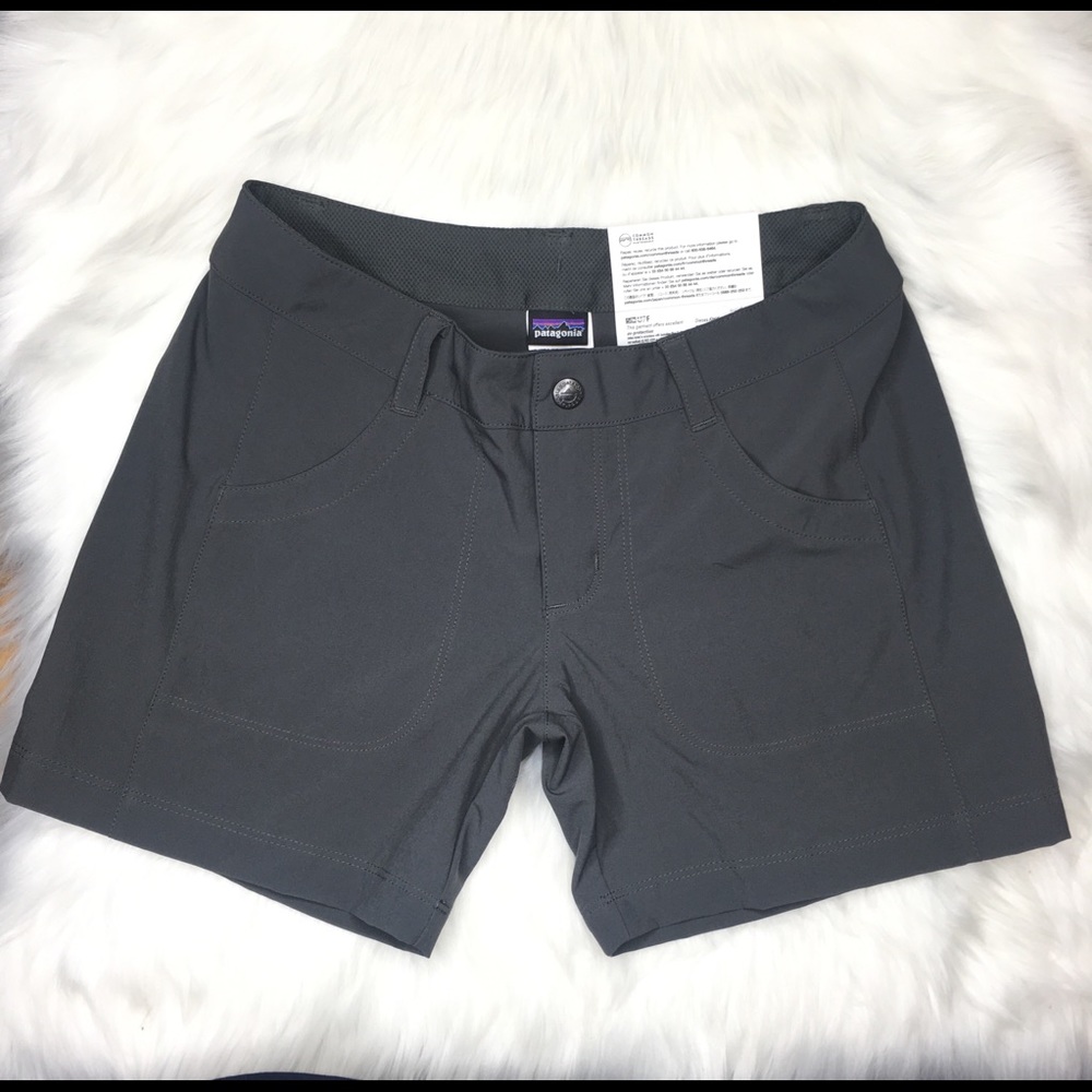 NWT Patagonia Gray Shorts Size 0